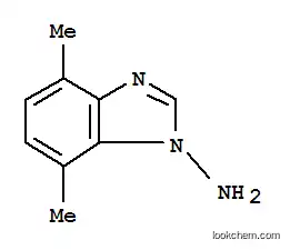 1H- 벤지 미다 졸 -1- 아민, 4,7- 디메틸-(9CI)