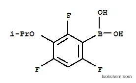 3-이소프로폭시-2,4,6-트리플루오로벤젠보론산
