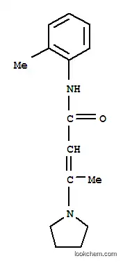 N-(2-메틸페닐)-3-PYRROLIDINO-2-BUTE&