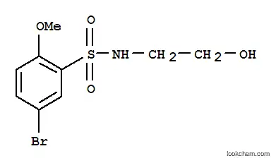 5-브로모-N-(2-히드록시에틸)-2-메톡시벤젠술폰아미드