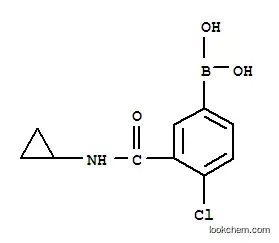 4-CHLORO-3-(CYCLOPROPYLCARBAMOYL)페닐보론산