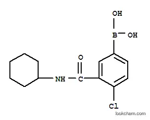 4-클로로-3-(사이클로헥실아미노카보닐)페닐보론산