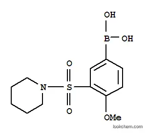 4-METHOXY-3- (PIPERIDIN-1-YLSULPHONYL) 벤즈 네 붕산