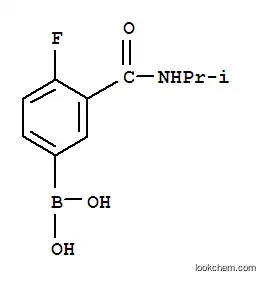 4-플루오로-3-(이소프로필카르바모일)벤젠붕소산