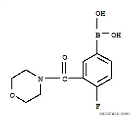 4-플루오로-3-(모르폴린-4-일카르보닐)벤젠붕소산
