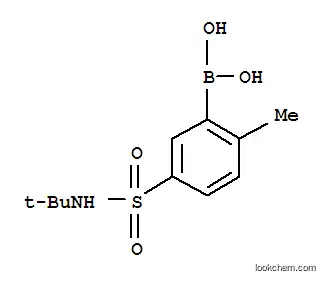5- (N-tert-BUTYLSULFAMOYL) -2- 메틸 히드로 붕산