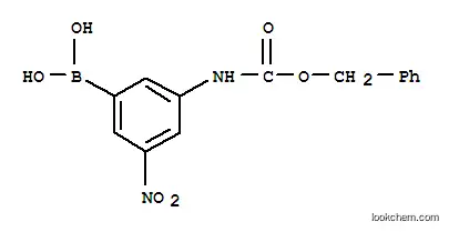 3-(벤질록시카르보닐아미노)-5-니트로페닐붕소산