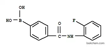 4-(2-플루오로페닐카르바모일)페닐붕소산