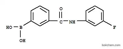 3-(3-플루오로페닐카르바모일)페닐붕소산