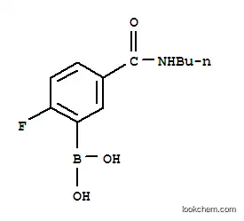 5-(부틸카르바모일)-2-플루오로벤젠보론산