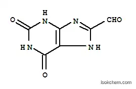 1H-퓨린-8-카르복스알데히드, 2,3,6,9-테트라히드로-2,6-디옥소-