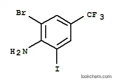 2-브로모-6-아이오도-4-(트리플루오로메틸)아닐린