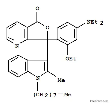 3-[4-(ジエチルアミノ)-2-エトキシフェニル]-3-(2-メチル-1-オクチル-1H-インドール-3-イル)-4-アザフタリド