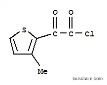 2-티오펜아세틸 클로라이드, 3-메틸-알파-옥소-(9CI)