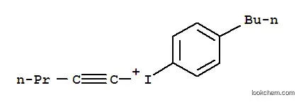 요오도늄, (4-부틸페닐)-1-펜틴-1-일-