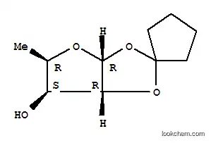 -알파-D-실로푸라노스,1,2-O-사이클로펜틸리덴-5-데옥시-(9CI)