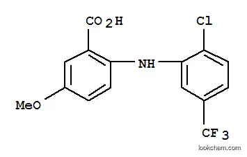 벤조산, 2-[[2-클로로-5-(트리플루오로메틸)페닐]아미노]-5-메톡시-