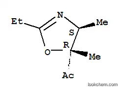 에타논, 1-(2-에틸-4,5-디하이드로-4,5-디메틸-5-옥사졸릴)-, 트랜스-(9CI)