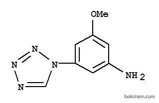 벤젠, 3-메톡시-5-(1H-테트라졸-1-YL)-