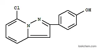 4-(7-클로로피라졸로[1,5-a]피리딘-2-일)페놀