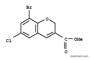 8-브로모-6-클로로-2H-크로멘-3-카르복실산 메틸 에스테르