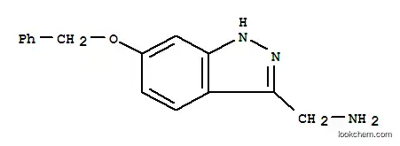 C-(6-BENZYLOXY-1H-INDAZOL-3-YL)-메틸아민