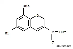 6-BROMO-8-METHOXY-2H-CHROMENE-3-CARBOXYLIC ACID 에틸 에스테르