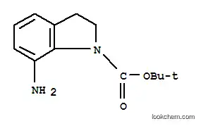 7-AMINO-2,3-DIHYDRO-INDOLE-1-CARBOXYLIC ACID TERT-BUTYL 에스테르