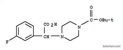 2-(4-BOC-피페라지닐)-2-(3-플루오로-페닐)아세트산