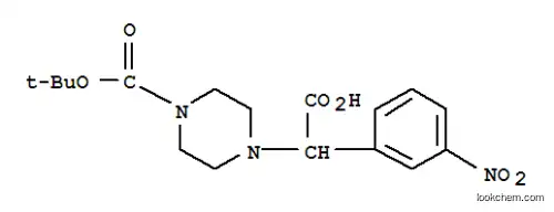 2-(4-BOC-피페라지닐)-2-(3-니트로페닐)아세트산