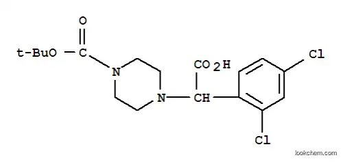 2-(4-BOC-PIPERAZINYL)-2-(2,4-DICHLORO-PHENYL)아세트산