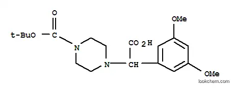 2-(4-BOC-피페라지닐)-2-(3,5-디메톡시페닐)아세트산