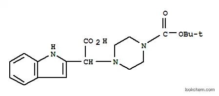 1-BOC-4-[CARBOXY-(1H-INDOL-2-YL)-메틸]-피페라진