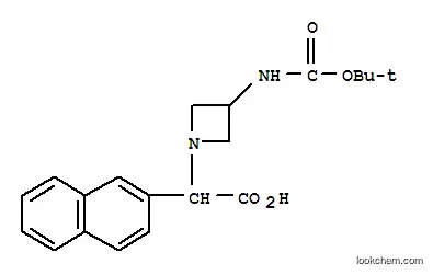 (3-BOC-AMINO-AZETIDIN-1-YL)-NAPHTHALEN-2-YL-아세트산