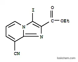 8-시아노-3-요오도-이미다조[1,2-A]피리딘-2-카르복실산 에틸 에스테르