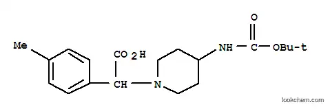 (4-BOC-AMINO-PIPERIDIN-1-YL)-P-TOLYL-아세트산
