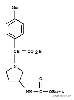 (3-BOC-아미노-피롤리딘-1-YL)-P-톨릴-아세트산