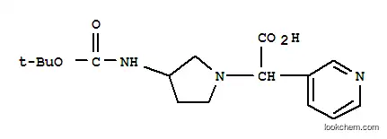 (3-BOC-아미노-피롤리딘-1-YL)-피리딘-3-YL-아세트산
