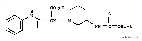 (3-BOC-AMINO-PIPERIDIN-1-YL)-(1H-INDOL-2-YL)-아세트산