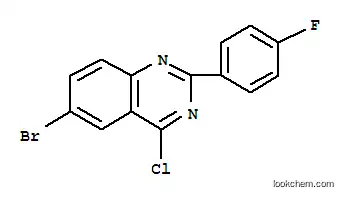 6-브로모-4-클로로-2-(4-플루오로-페닐)-퀴나졸린