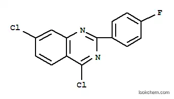 4,7-DICHLORO-2- (4-FLUORO-PHENYL)-퀴나 졸린
