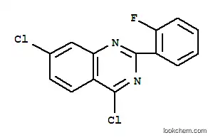 4,7-DICHLORO-2- (2-FLUORO-PHENYL)-퀴나 졸린