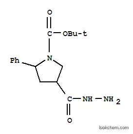 4-HYDRAZINOCARBONYL-2-PHENYL-PYRROLIDINE-1-CARBOXYLIC ACID TERT-부틸 에스테르