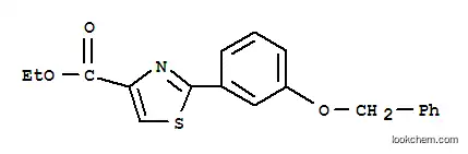 2-(3-벤질록시-페닐)-티아졸-4-카르복실산 에틸 에스테르