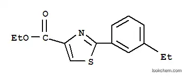 2-(3-에틸-페닐)-티아졸-4-카르복실산 에틸 에스테르