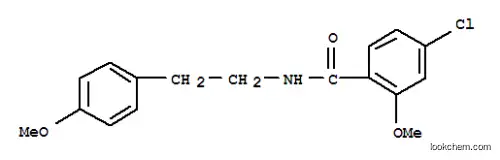 4-클로로-2-메톡시-N-[2-(4-메톡시-페닐)-에틸]-벤자미드