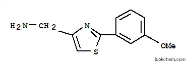 C-[2-(3-메톡시-페닐)-티아졸-4-일]-메틸아민