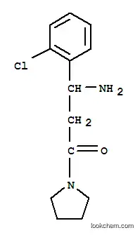 N-PYRROLIDIN-3-AMINO-3-(2′-클로로페닐)프로피온아미드