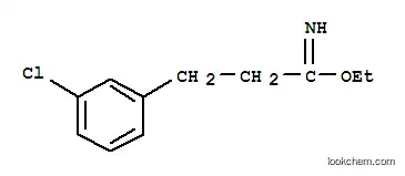 3-(3-클로로-페닐)-프로피온이미드산 에틸 에스테르