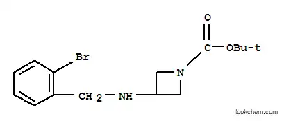 3- (2-BROMO-BENZYLAMINO) -AZETIDINE-1-CARBOXYLIC ACID TERT-BUTYL 에스테르